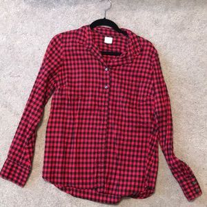 J. Crew Red Flannel